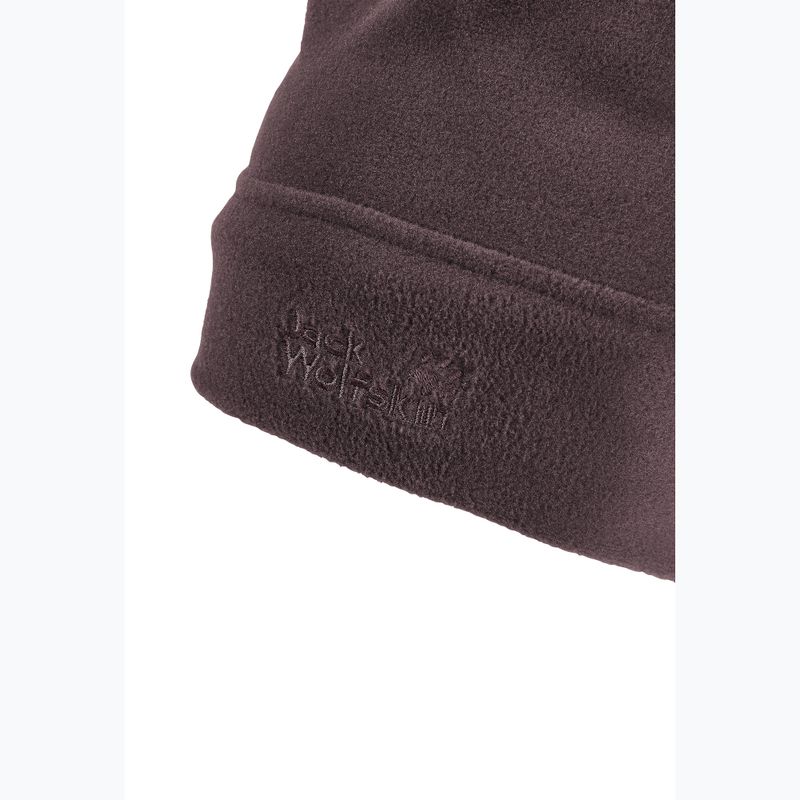 Czapka zimowa Jack Wolfskin Real Stuff Beanie Sheer Plum 3