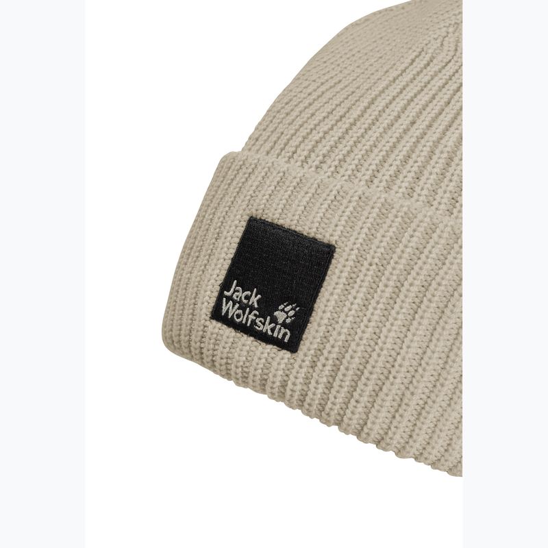 Czapka zimowa Jack Wolfskin Pergamon Beanie oyster 3