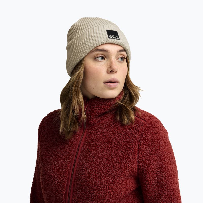 Czapka zimowa Jack Wolfskin Pergamon Beanie oyster 5