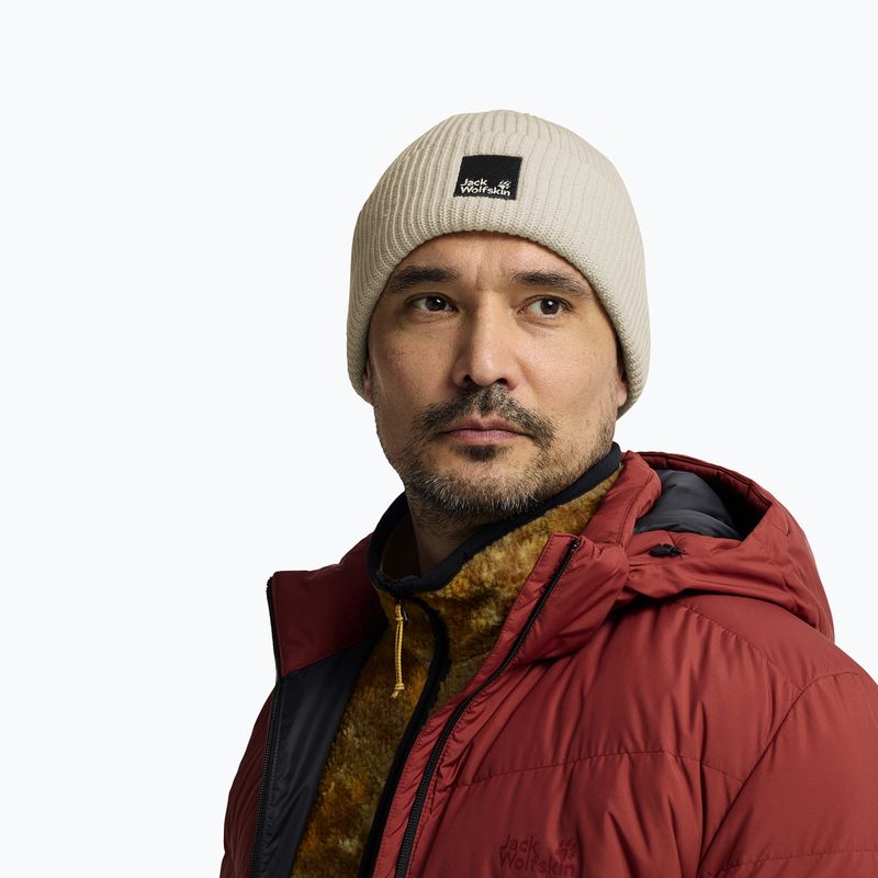 Czapka zimowa Jack Wolfskin Pergamon Beanie oyster 6