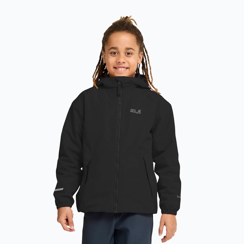 Kurtka 3w1 dziecięca Jack Wolfskin Iceland 3IN1 2026 black 7