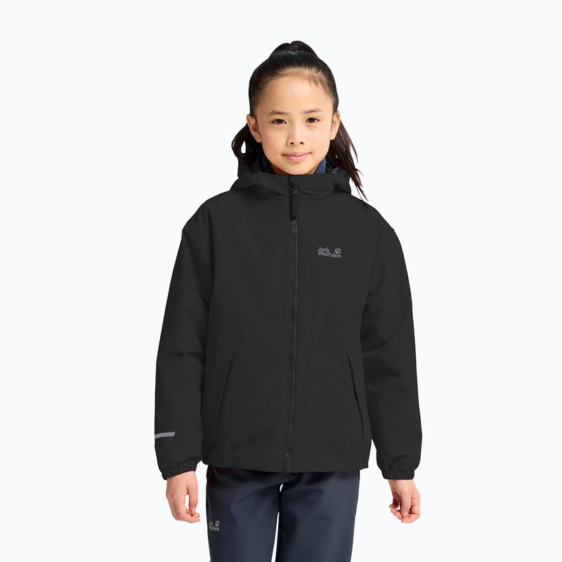 Kurtka 3w1 dziecięca Jack Wolfskin Iceland 3IN1 2026 black 11