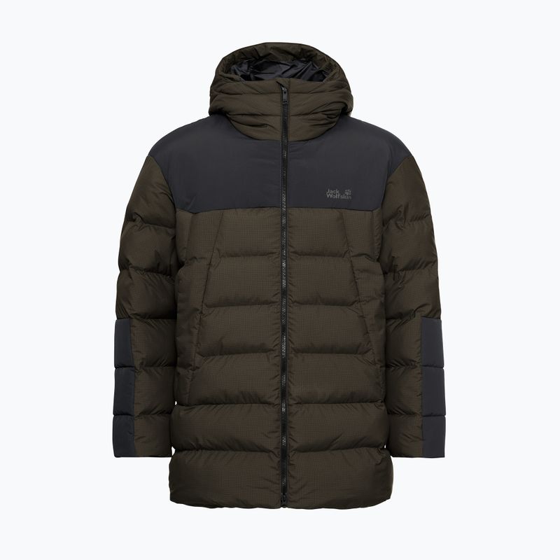 Kurtka ocieplana męska Jack Wolfskin Icy Hollow Hooded obsidian moss 7