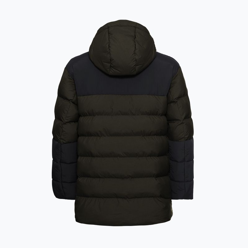 Kurtka ocieplana męska Jack Wolfskin Icy Hollow Hooded obsidian moss 8