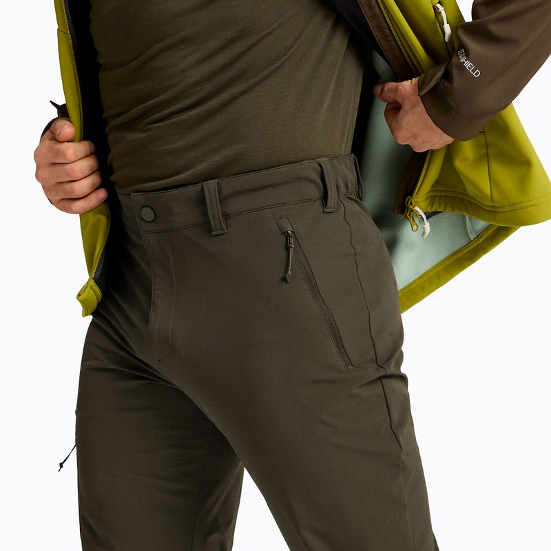 Spodnie trekkingowe męskie Jack Wolfskin Activate Flex obsidian moss 3