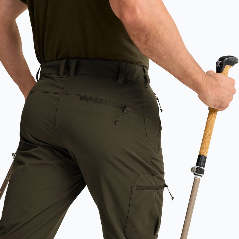 Spodnie trekkingowe męskie Jack Wolfskin Activate Flex obsidian moss 5