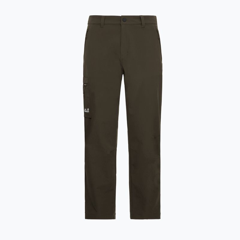 Spodnie trekkingowe męskie Jack Wolfskin Activate Flex obsidian moss 7