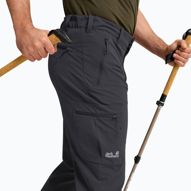 Spodnie trekkingowe męskie Jack Wolfskin Activate Flex phantom 4