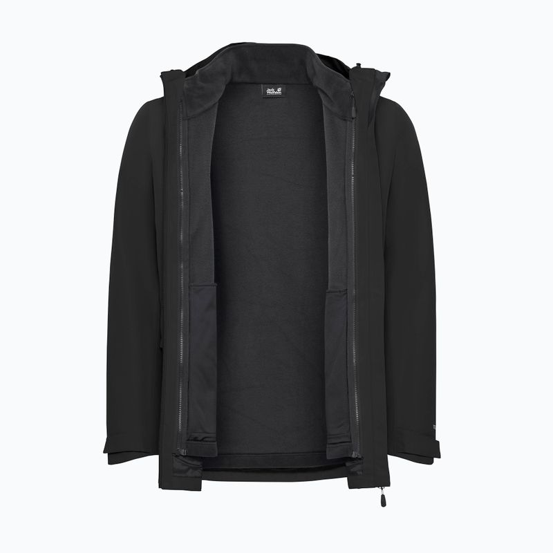 Kurtka 3w1 męska Jack Wolfskin Stonetrail 3In1 black 12