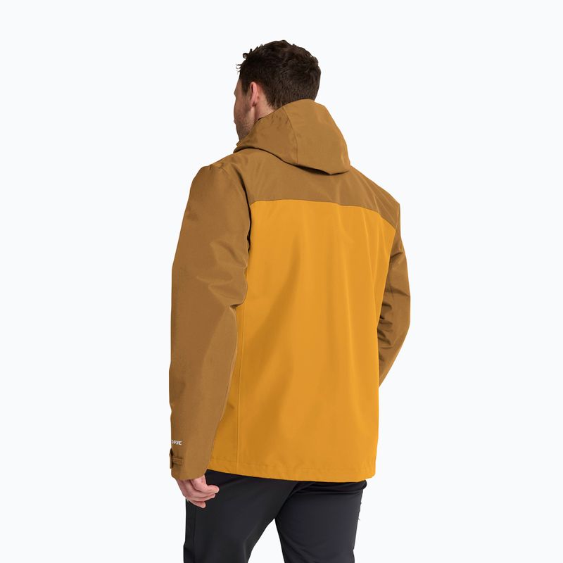 Kurtka 3w1 męska Jack Wolfskin Stonetrail 3In1 burly yellow jw 3