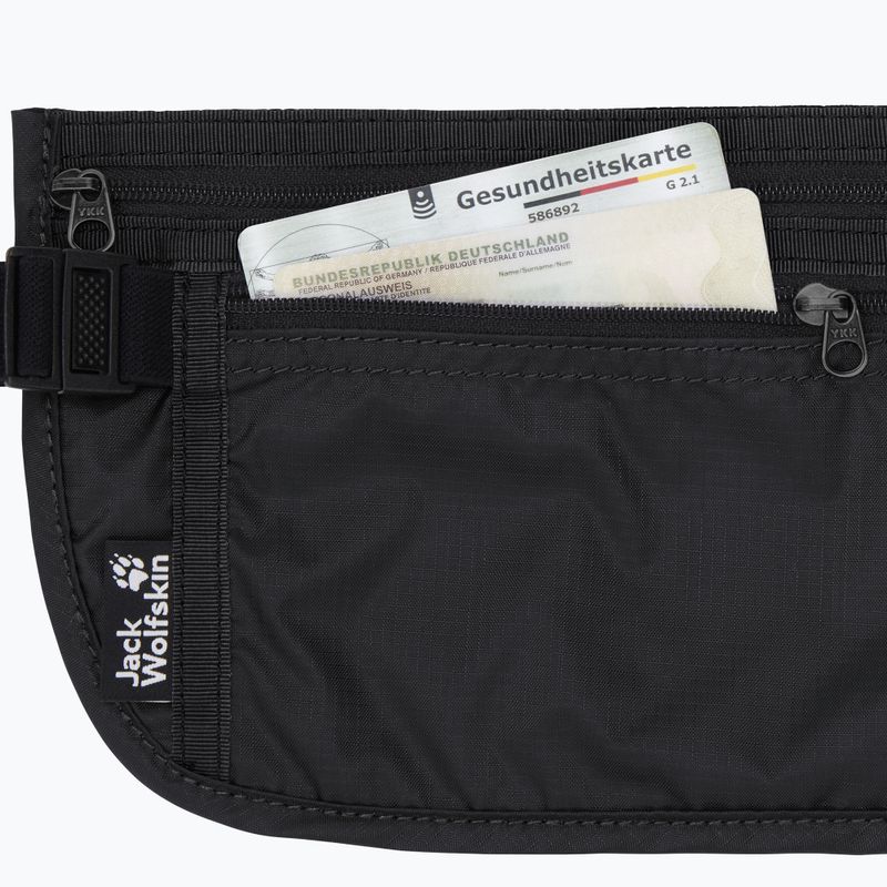 Saszetka nerka Jack Wolfskin Document Belt De Luxe phantom 6