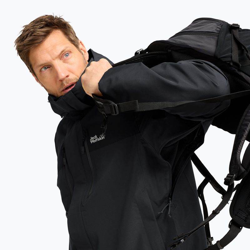 Kurtka przeciwdeszczowa męska Jack Wolfskin Jasper Pro 2L phantom 4