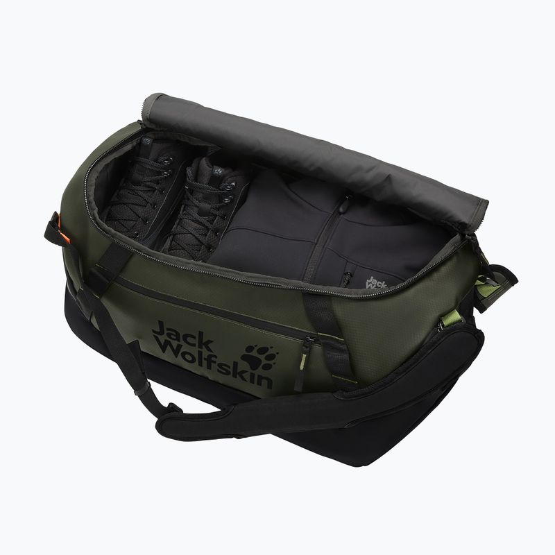 Torba podróżna Jack Wolfskin Tecton Duffle 45 l rich olive 7