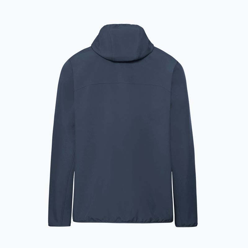 Kurtka przeciwwiatrowa męska Jack Wolfskin Wild Winds Hooded midnight sky 10