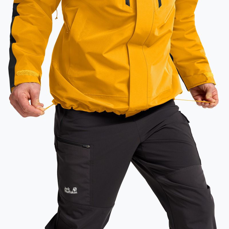 Kurtka przeciwdeszczowa męska Jack Wolfskin Jasper Pro 2L burly yellow jw 6
