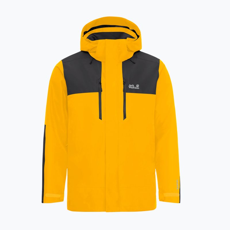Kurtka przeciwdeszczowa męska Jack Wolfskin Jasper Pro 2L burly yellow jw 7