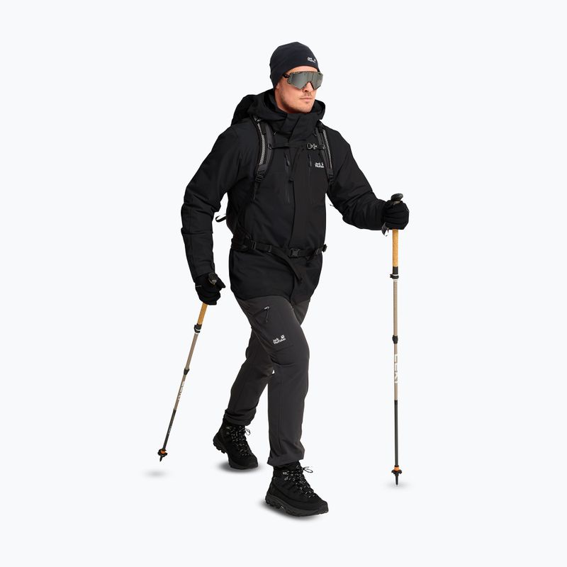 Kurtka 3w1 męska Jack Wolfskin Jasper Pro 3IN1 black 2
