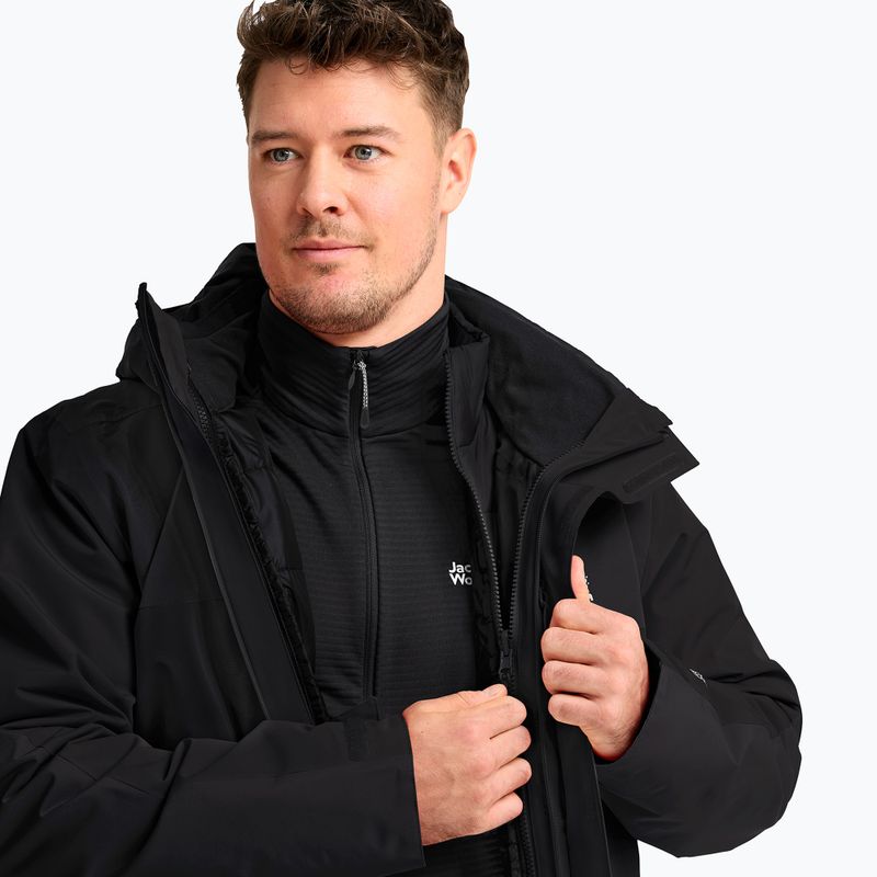 Kurtka 3w1 męska Jack Wolfskin Jasper Pro 3IN1 black 7