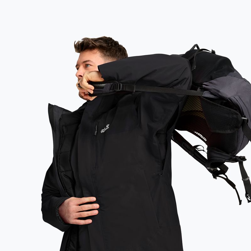 Kurtka 3w1 męska Jack Wolfskin Jasper Pro 3IN1 black 9