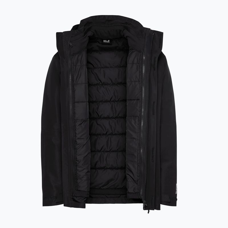 Kurtka 3w1 męska Jack Wolfskin Jasper Pro 3IN1 black 11