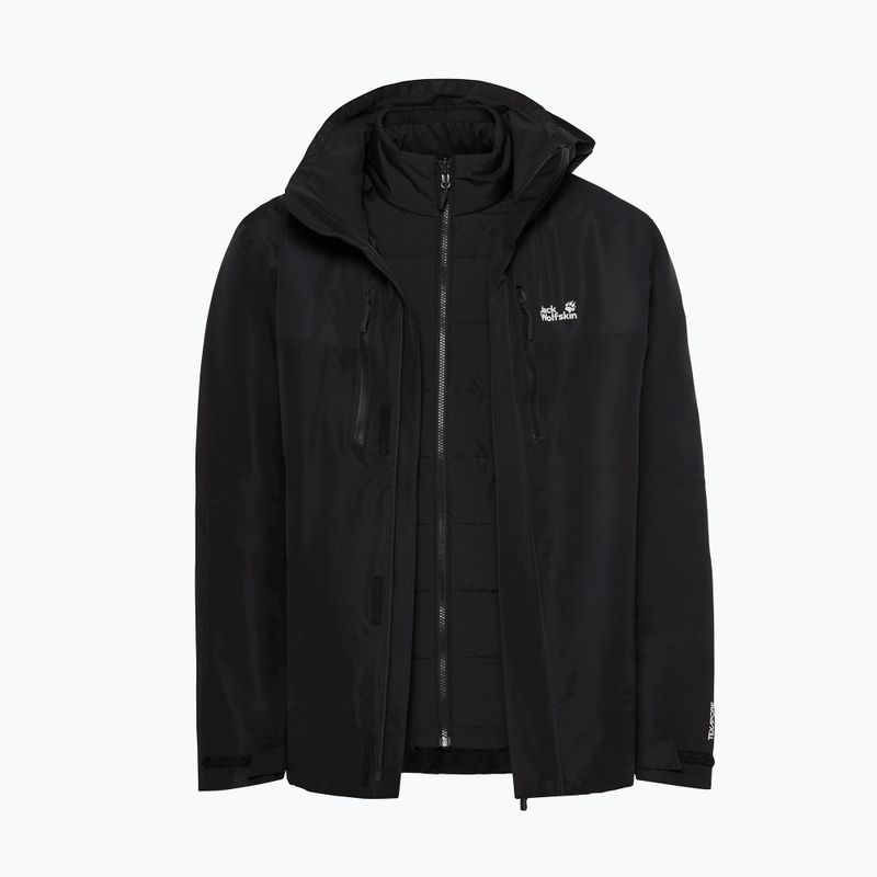 Kurtka 3w1 męska Jack Wolfskin Jasper Pro 3IN1 black 14