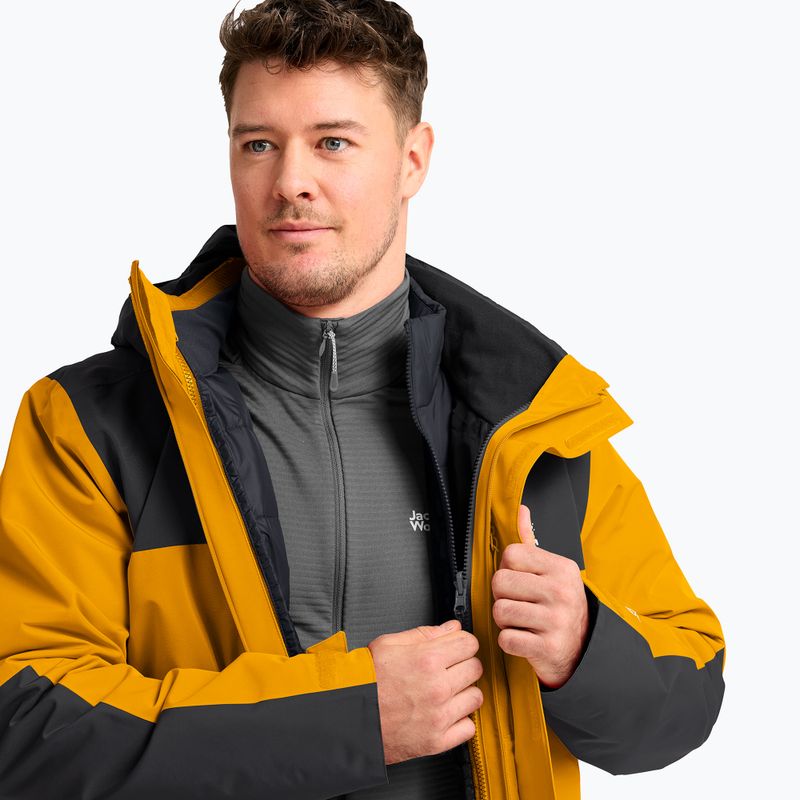 Kurtka 3w1 męska Jack Wolfskin Jasper Pro 3IN1 burly yellow jw 7