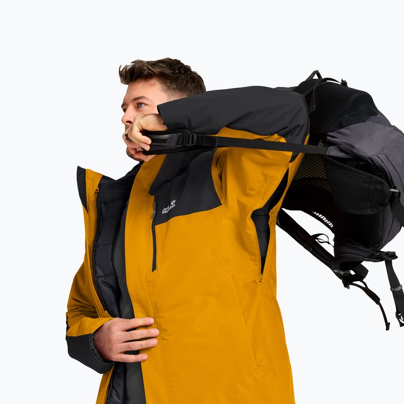 Kurtka 3w1 męska Jack Wolfskin Jasper Pro 3IN1 burly yellow jw 9