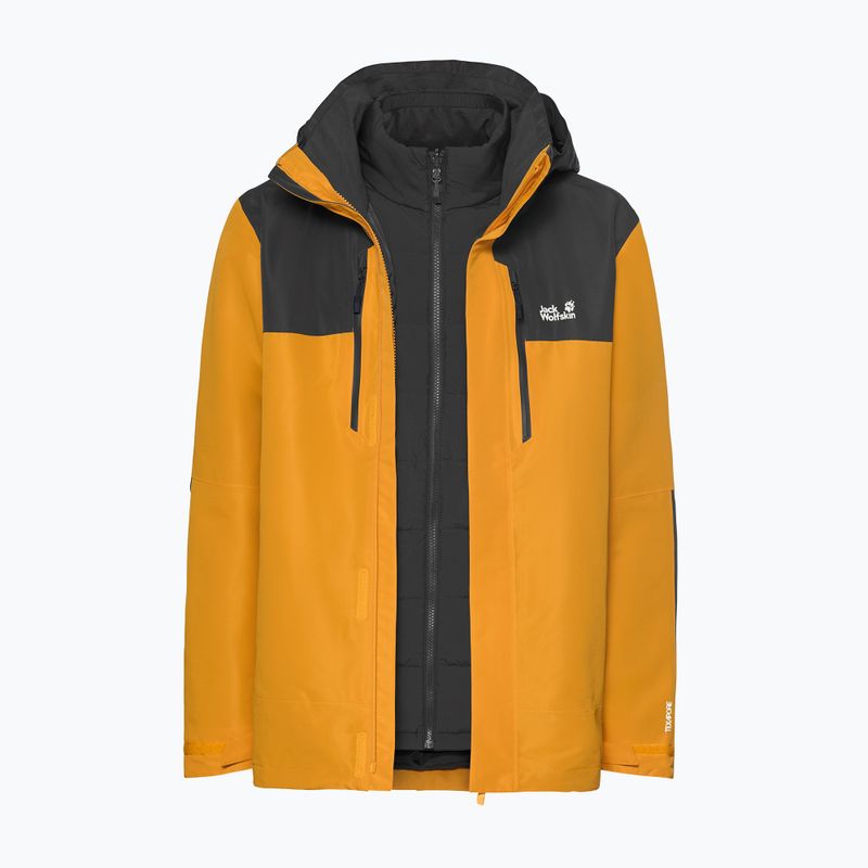 Kurtka 3w1 męska Jack Wolfskin Jasper Pro 3IN1 burly yellow jw 13