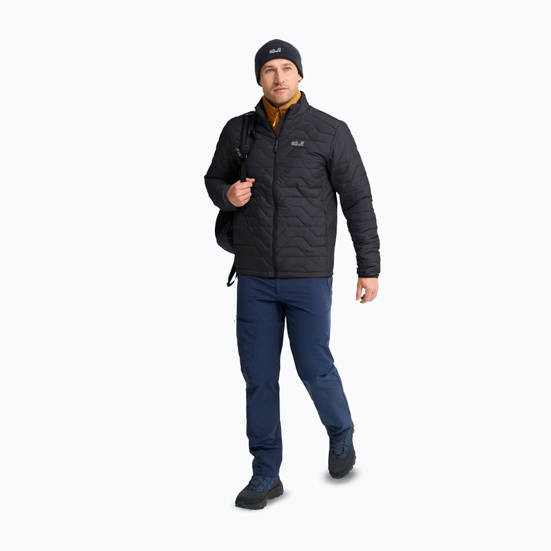 Kurtka ocieplana męska Jack Wolfskin Flextrek Ins black 2