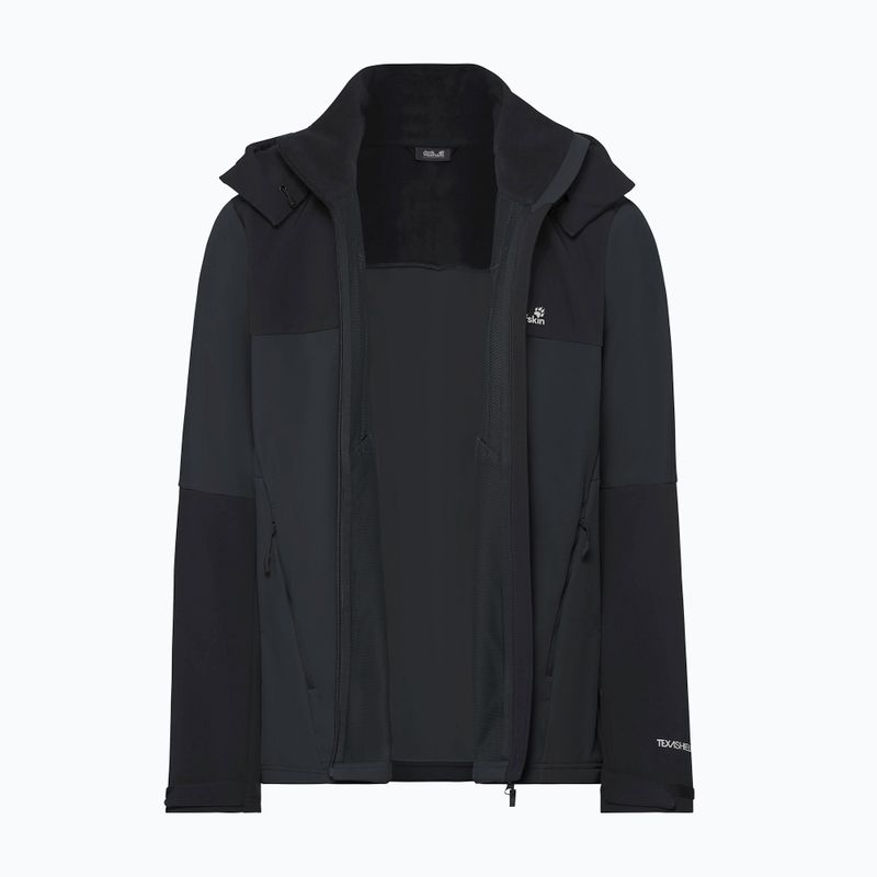 Kurtka przeciwwiatrowa męska Jack Wolfskin Jasper phantom 11