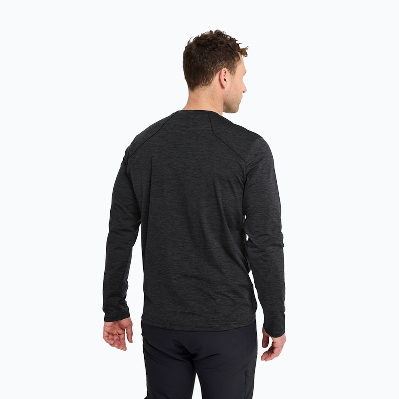 Longsleeve trekkingowy męski Jack Wolfskin Trail black 3