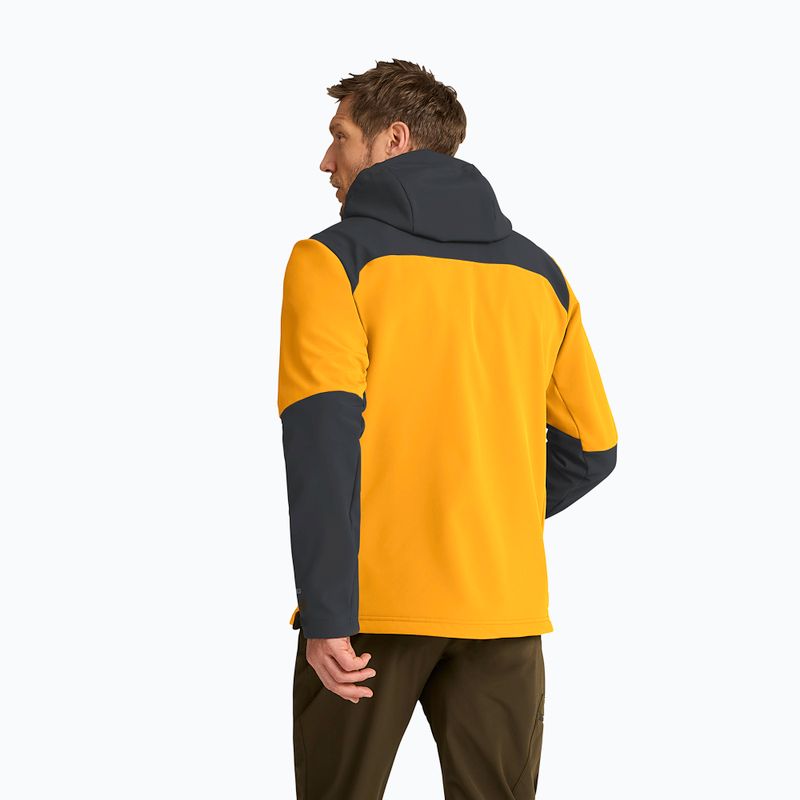 Kurtka przeciwwiatrowa męska Jack Wolfskin Jasper burly yellow jw 3