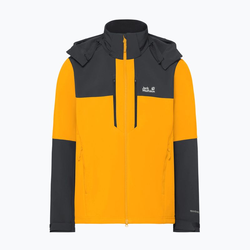 Kurtka przeciwwiatrowa męska Jack Wolfskin Jasper burly yellow jw 9