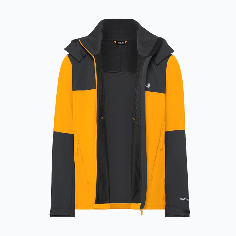 Kurtka przeciwwiatrowa męska Jack Wolfskin Jasper burly yellow jw 11
