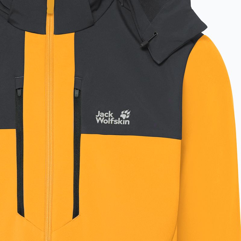 Kurtka przeciwwiatrowa męska Jack Wolfskin Jasper burly yellow jw 12