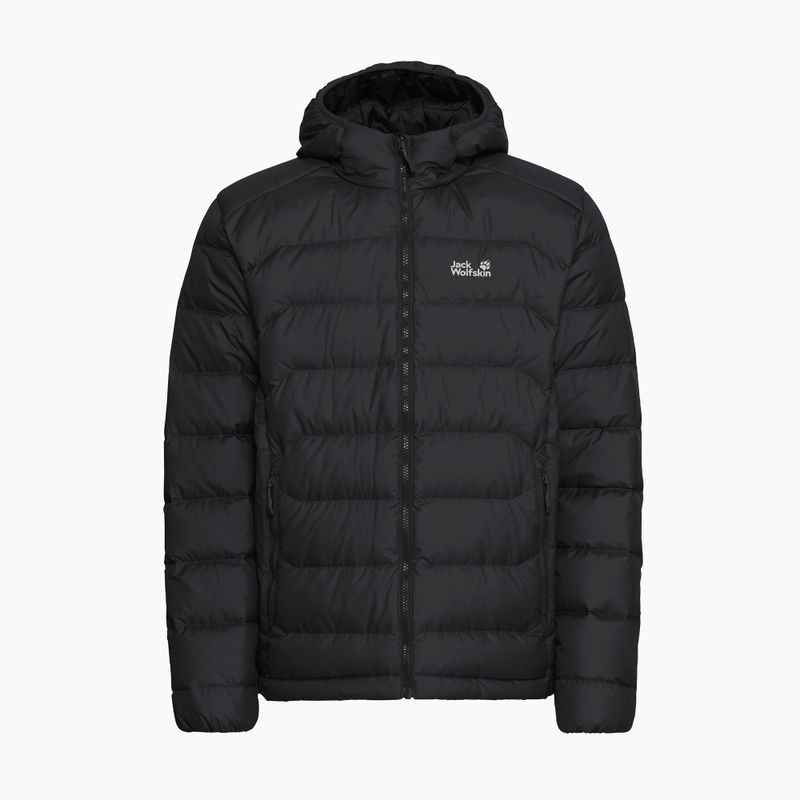 Kurtka puchowa męska Jack Wolfskin Wild Pass Down Hoody black 7