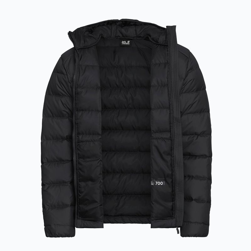 Kurtka puchowa męska Jack Wolfskin Wild Pass Down Hoody black 9