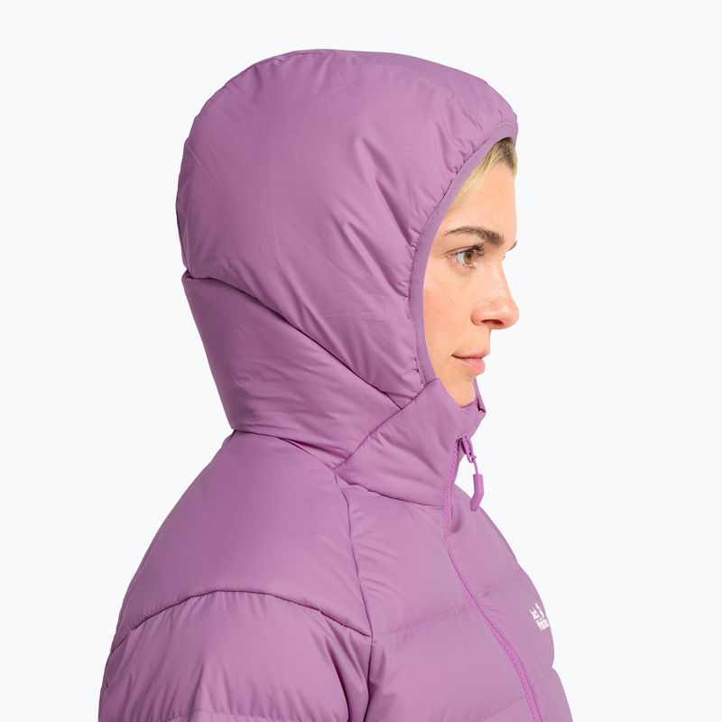 Kurtka puchowa damska Jack Wolfskin Wild Pass Down Hoody Rds vivid orchid 5