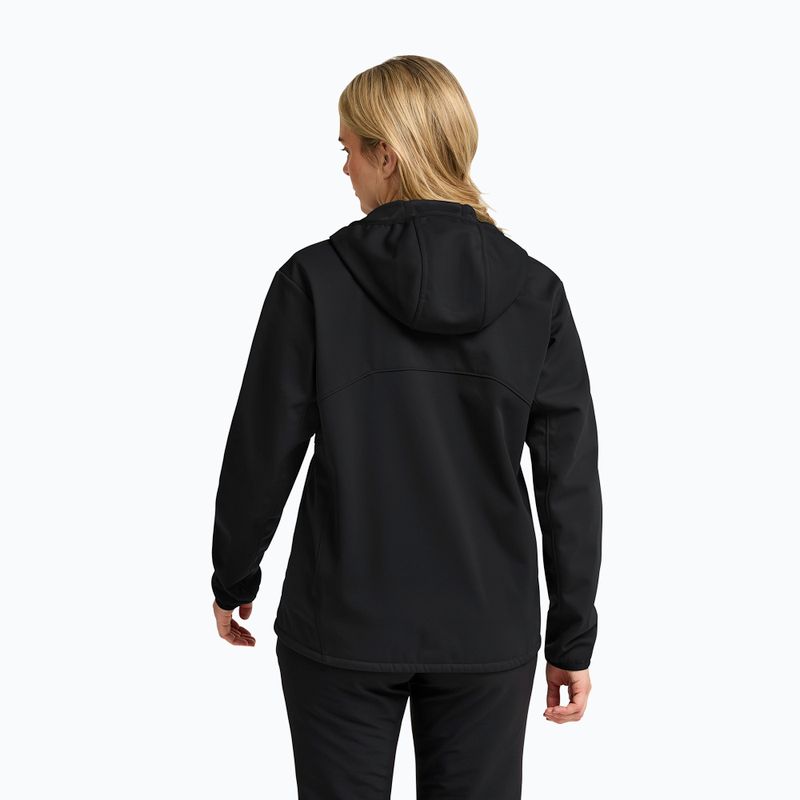 Kurtka softshell damska Jack Wolfskin Windhain 2 Hoody black 3