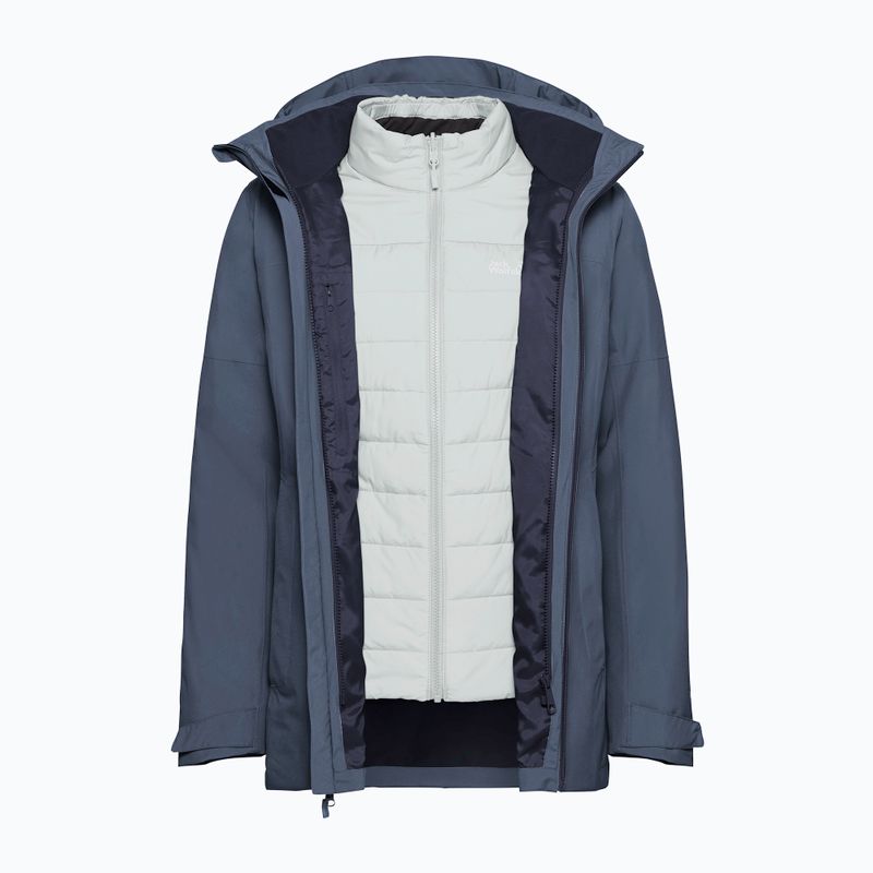 Kurtka 3w1 damska Jack Wolfskin Hunberg 2 3IN1 midnight sky 12