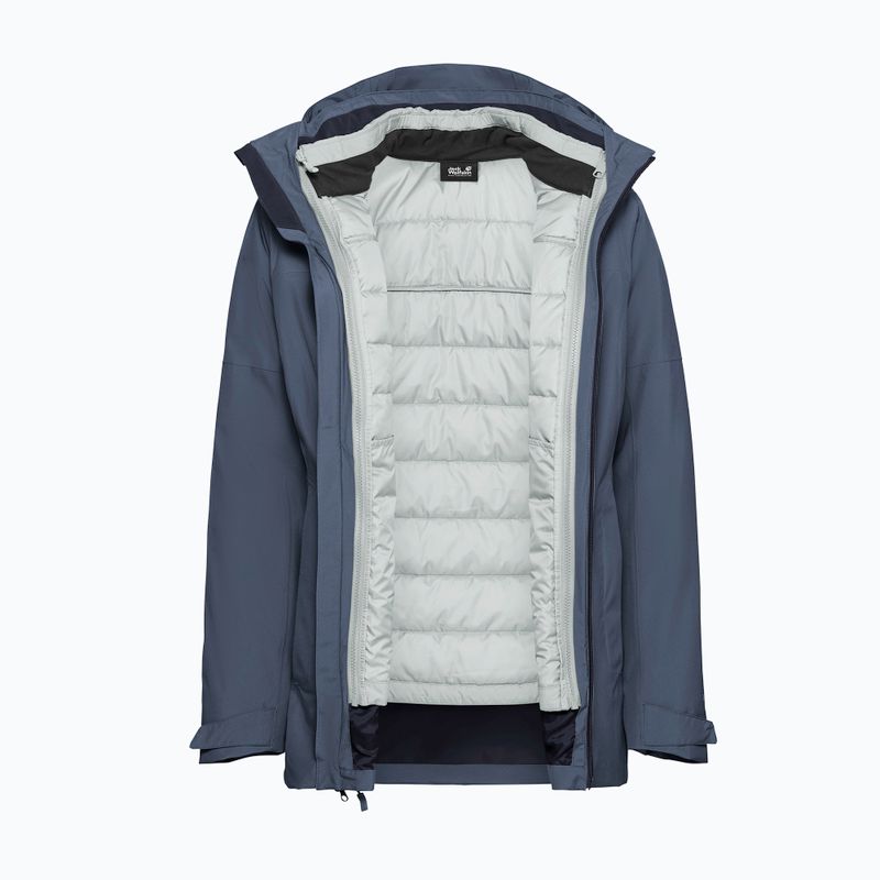 Kurtka 3w1 damska Jack Wolfskin Hunberg 2 3IN1 midnight sky 13