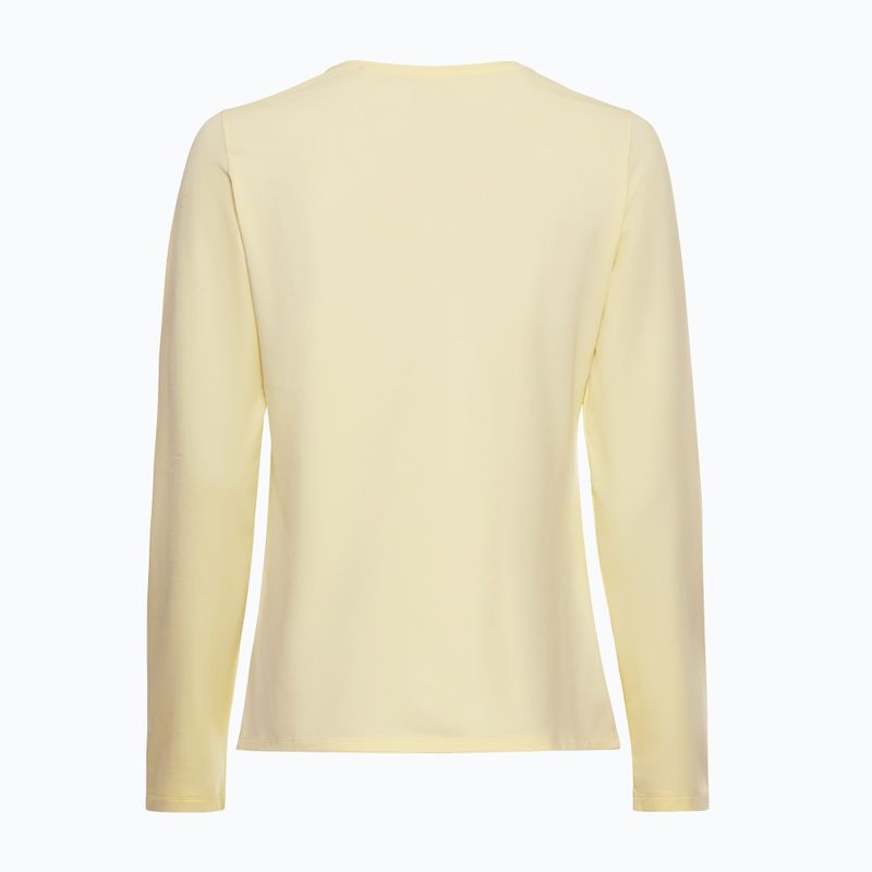 Longsleeve trekkingowy damski Jack Wolfskin Trail vanilla cream 5