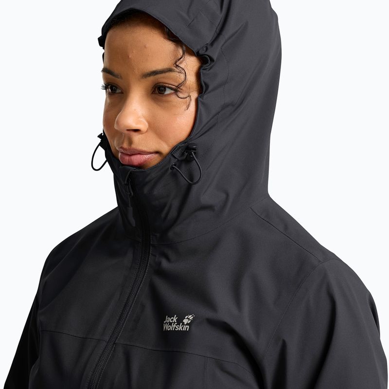 Kurtka 3w1 damska Jack Wolfskin Moonrise 2 3IN1 black 7