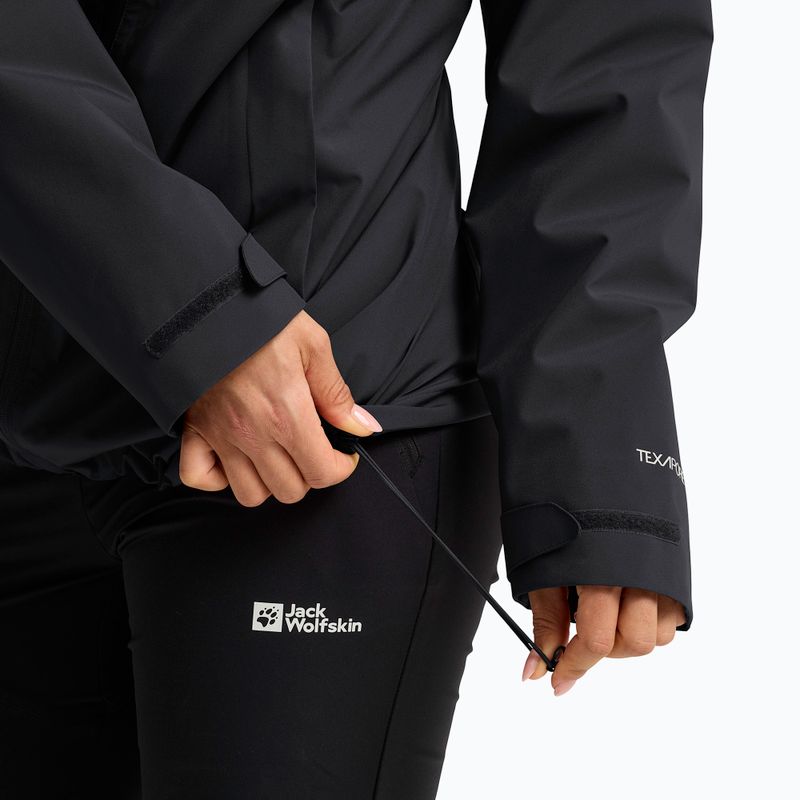 Kurtka 3w1 damska Jack Wolfskin Moonrise 2 3IN1 black 9