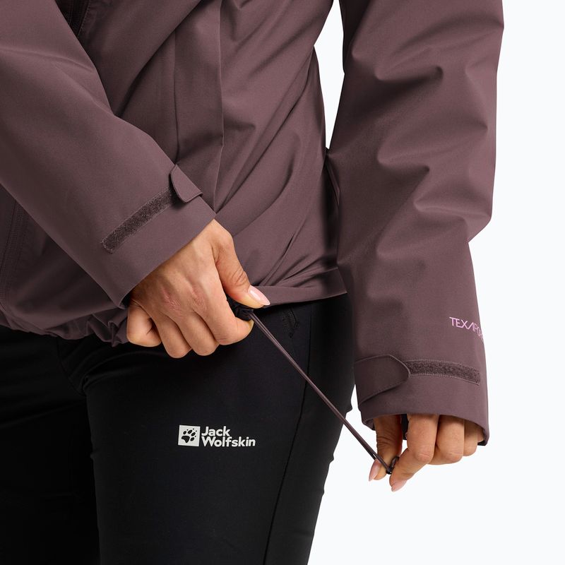 Kurtka 3w1 damska Jack Wolfskin Moonrise 2 3IN1 sheer plum 9