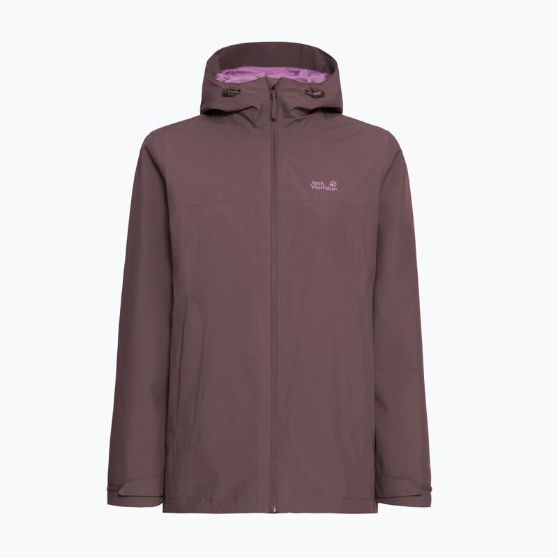 Kurtka 3w1 damska Jack Wolfskin Moonrise 2 3IN1 sheer plum 10