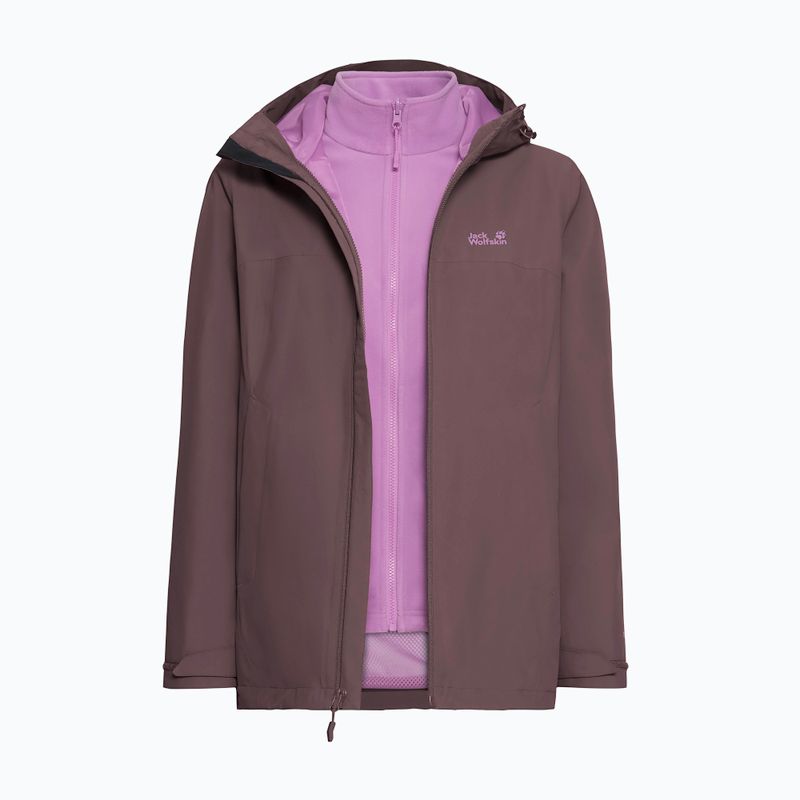 Kurtka 3w1 damska Jack Wolfskin Moonrise 2 3IN1 sheer plum 12