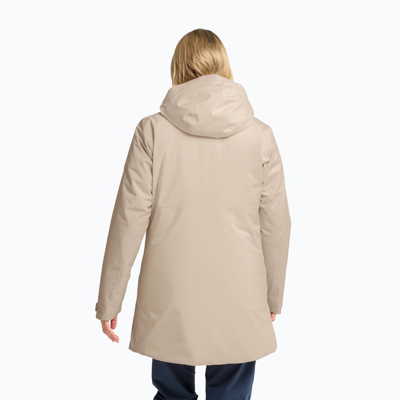 Kurtka przeciwdeszczowa damska Jack Wolfskin Heidelstein 2 Ins oyster 3