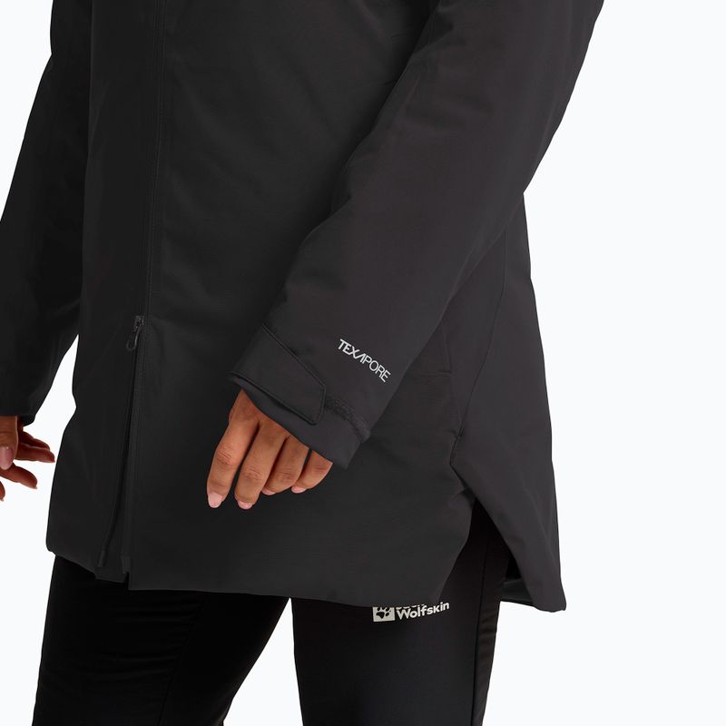 Kurtka przeciwdeszczowa damska Jack Wolfskin Heidelstein 2 Ins black 5