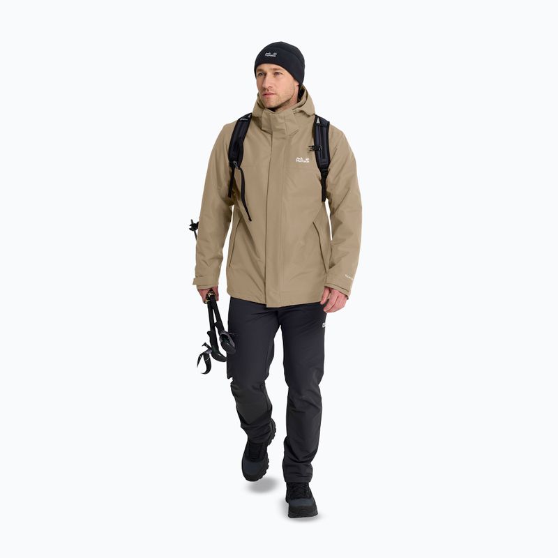 Kurtka 3w1 męska Jack Wolfskin Stonelite 3In1 hazel wood 2